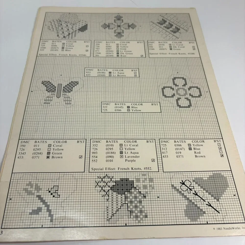 Vintage NeedleWorks Mini Magic to Cross Stitch Pattern Booklet No. 116